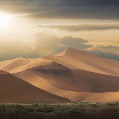 Giant sand dunes, Namib Desert, Namibia